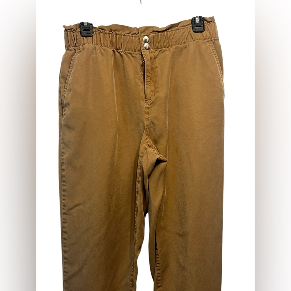 Loft Paperbag Pull On Pants in Soft Twill